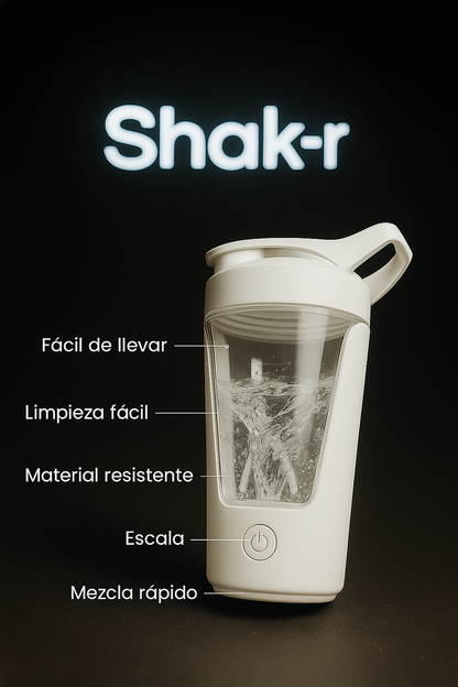 Botella Shaker Eléctrica